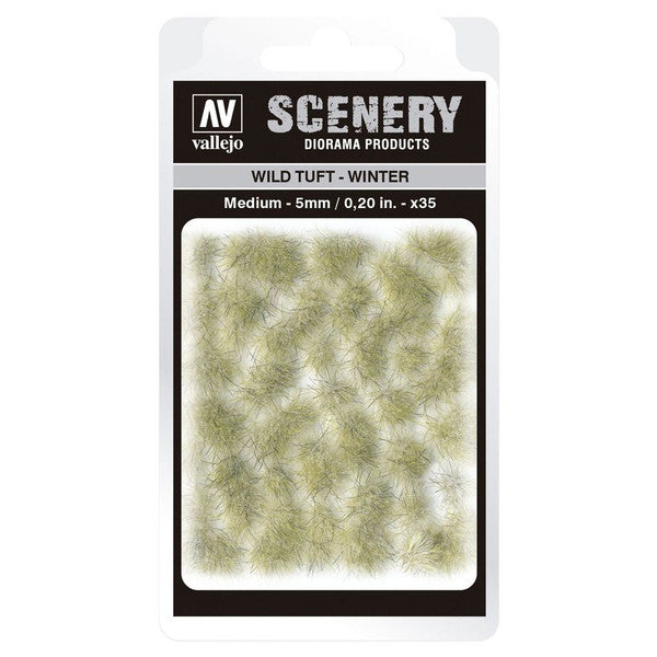 Vallejo Scenery Wild Tuft Winter Medium 5mm 0 20 in Paints Main image