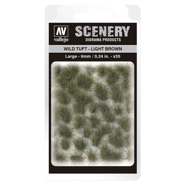 Vallejo Scenery Wild Tuft Light Brown Large Various Main image