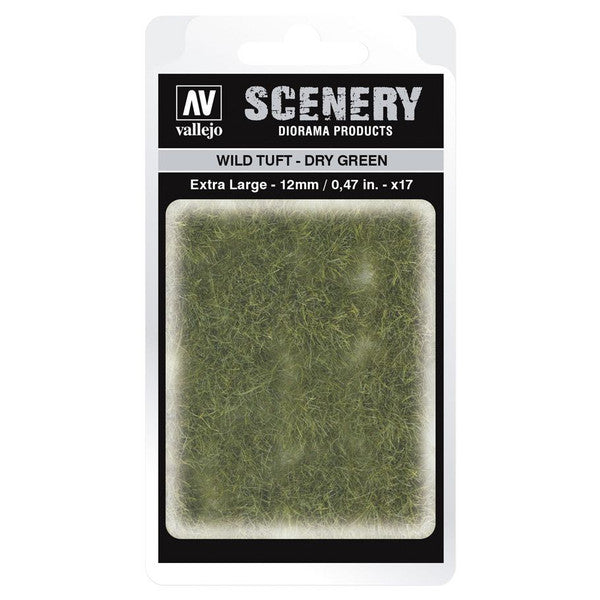 Vallejo Scenery Wild Tuft Dry Green Extra Large Set Main image