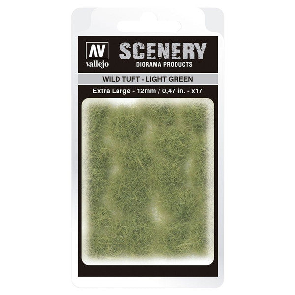 Vallejo Scenery Wild Tuft Light Green Extra Large 12mm Main image