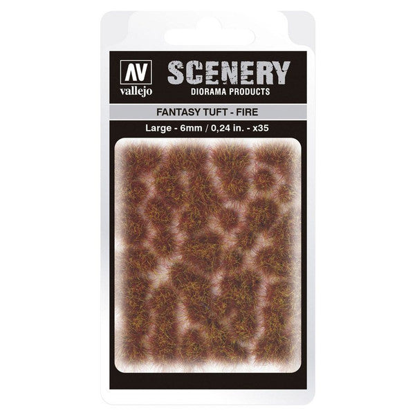 Vallejo Scenery Fantasy Tuft Fire Large Various