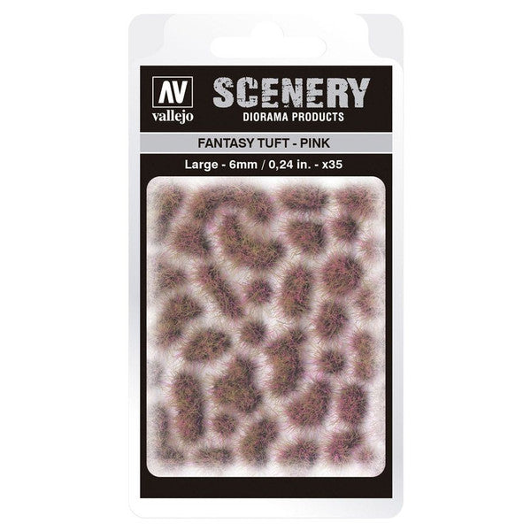 Vallejo Scenery Fantasy Tuft Pink Large Set Main image