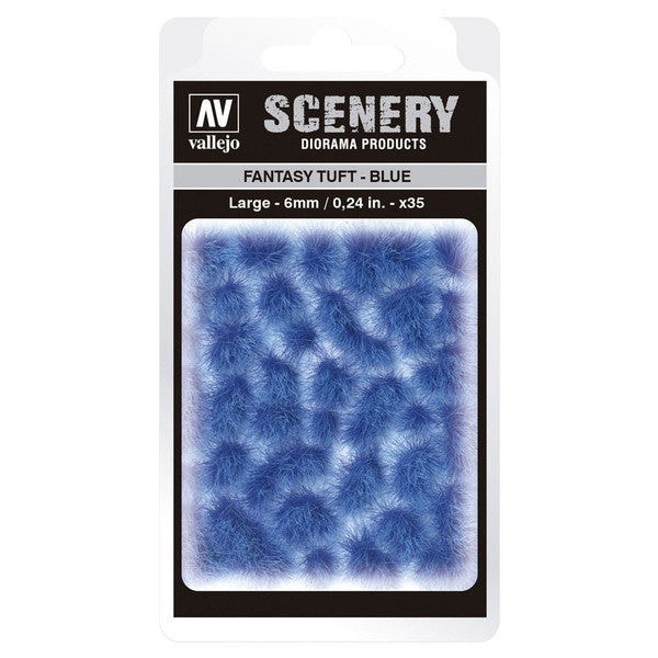 Vallejo Scenery Fantasy Tuft Blue Large Model Set Main image