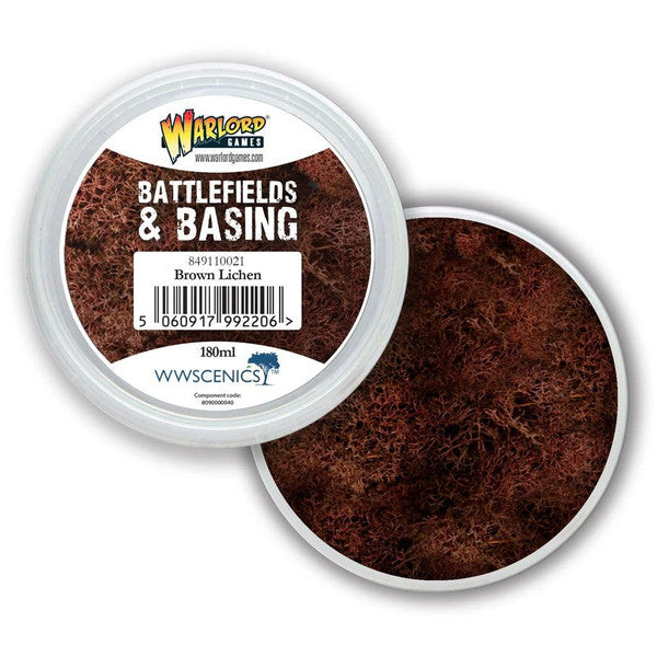Warlord Games Battlefields Basing Brown Lichen 180ml