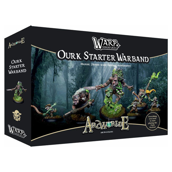 Warp Miniatures Arcworlde Ourk Metal Starter Warband Box