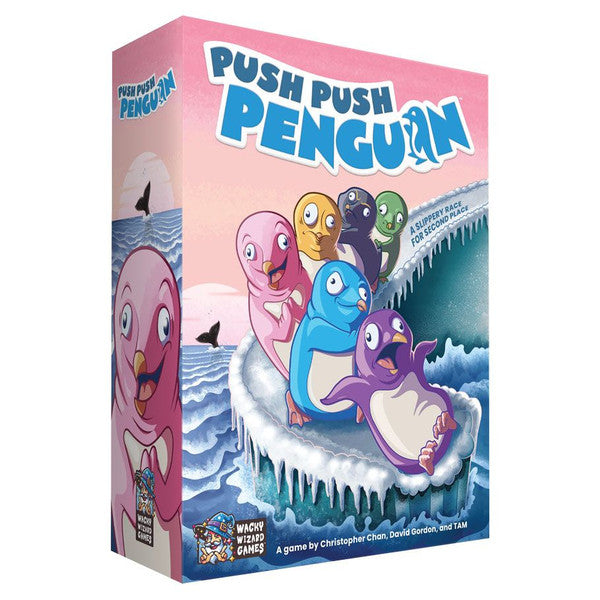 Wise Wizard Games, LLC Wise Wizard Games Wacky Wizard Games Push Push Penguin Bo