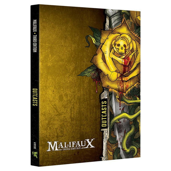 Wyrd Miniatures Malifaux Outcasts Faction Book 3rd Edition