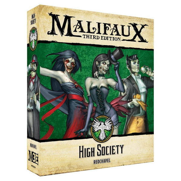 Wyrd Miniatures Malifaux Resurrectionists Redchapel High Society Main image