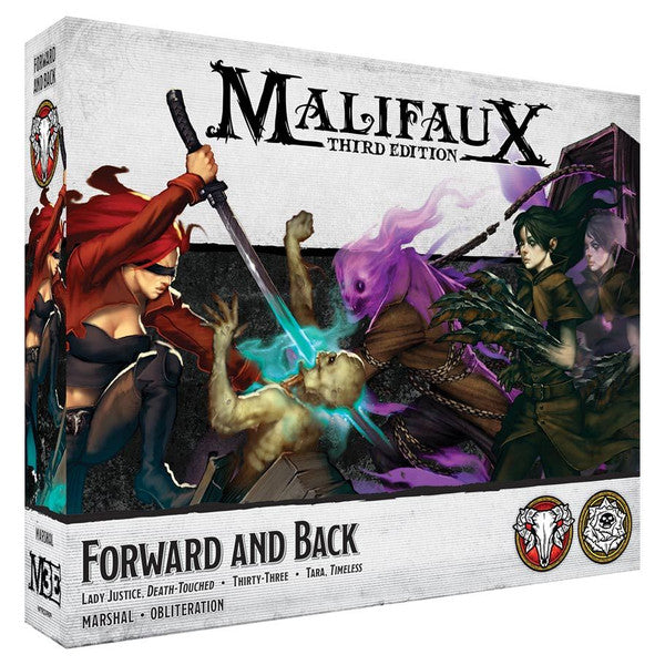 Wyrd Miniatures Malifaux 3rd Edition Forward and Back Guild Outcasts Main image
