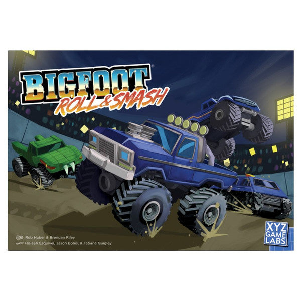 XYZ Game Labs Bigfoot Roll Smash Dice Puzzle Game Ages 8+