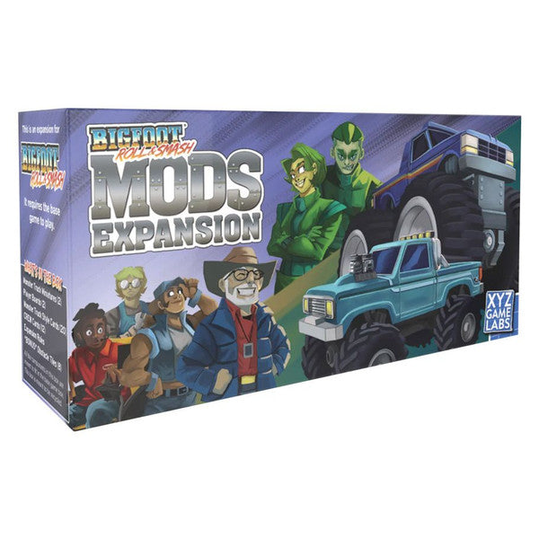 XYZ Game Labs Bigfoot Roll Smash Mods Expansion 6 Players