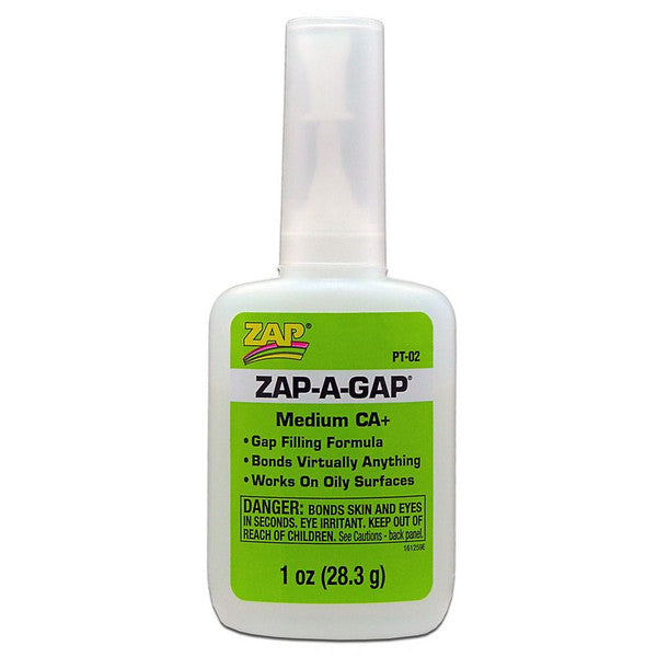 Zap-A-Gap Medium Ca Plus Gap Filling Adhesive Pt-02