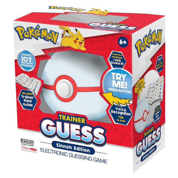 Ultra Pro Entertainment Pokemon Trainer Guess Sinnoh Board Game Family Fun Main image