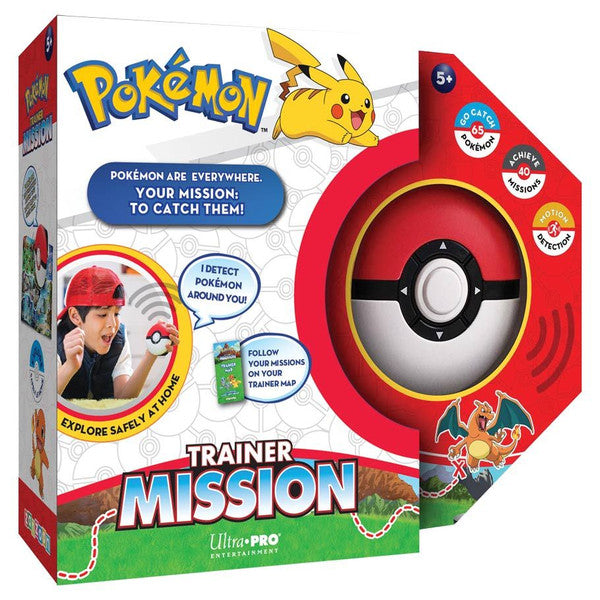 Ultra Pro Entertainment Pokemon Trainer Mission Interactive Pokeball Toy Main image
